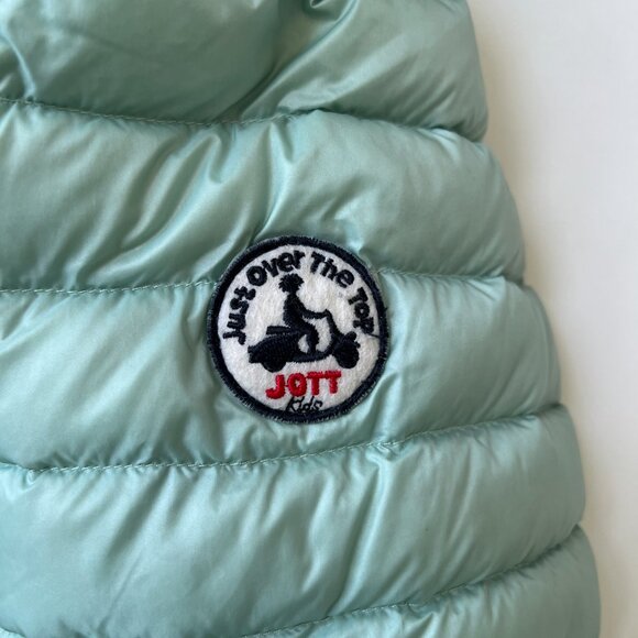 JOTT Kids Hugo Down Jacket Size 10-12 Mint Green - Picture 5 of 10